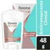 REXONA CLINICAL Desodorante femenino clean fresh