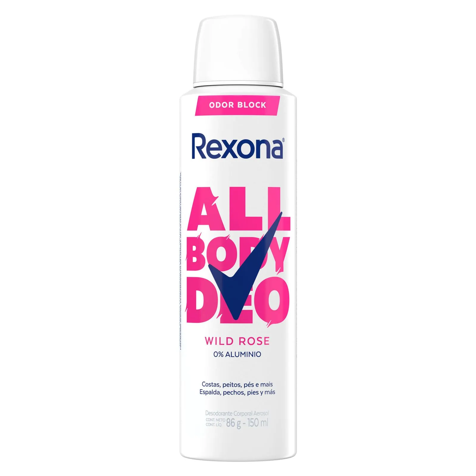 REXONA Desodorante en aerosol All Body Deo Wild Rose