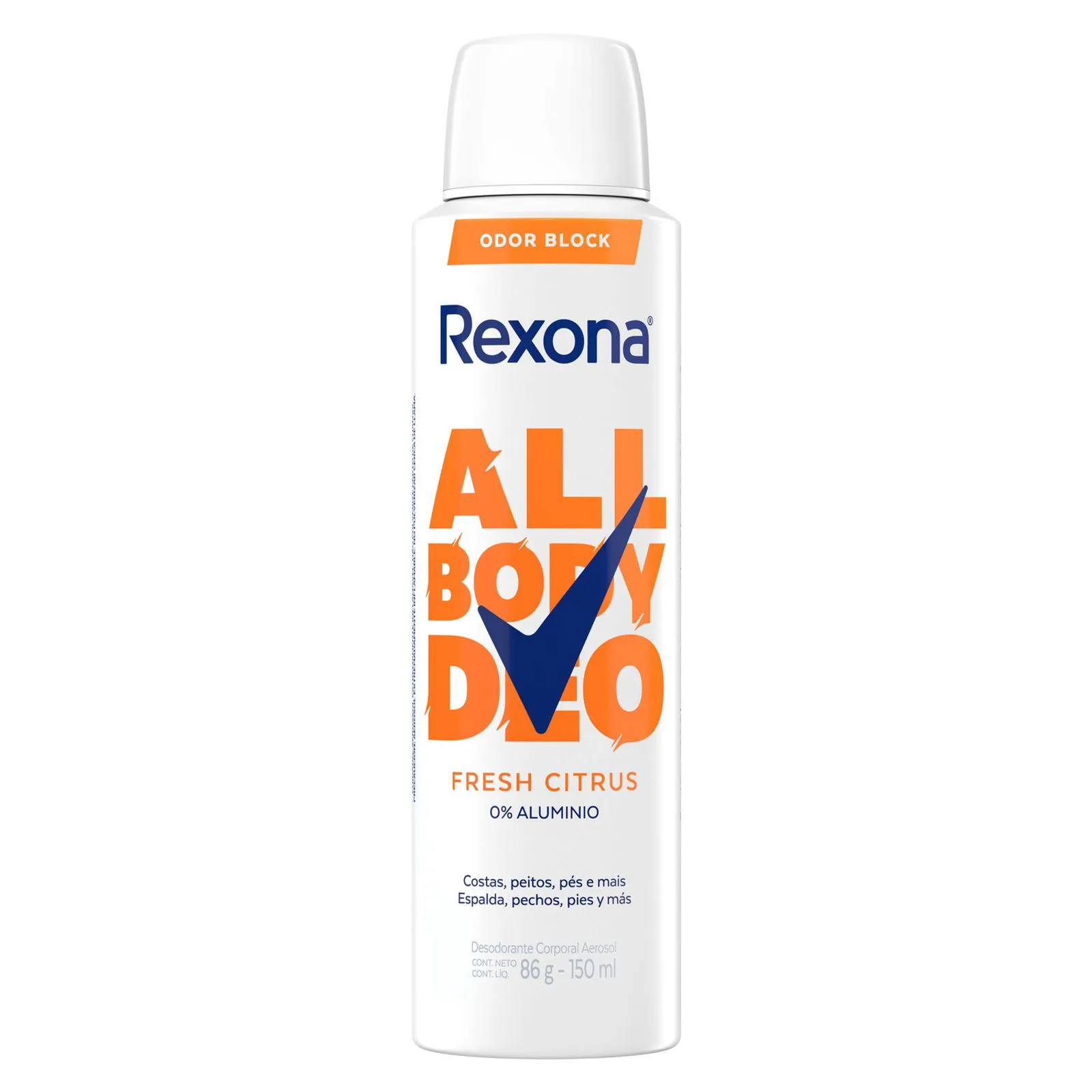 REXONA Desodorante en aerosol All Body Deo Fresh Citrus