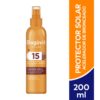 BAGOVIT SOLAR EMULSIÓN SPRAY FPS15 CON ACELERADOR DE BRONCEADO 200 gr