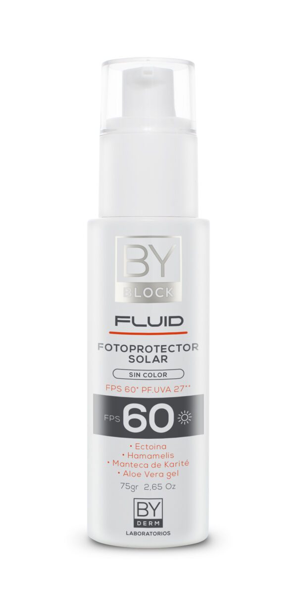 BY DERM FOTOPROTECTOR SOLAR SIN COLOR FPS60