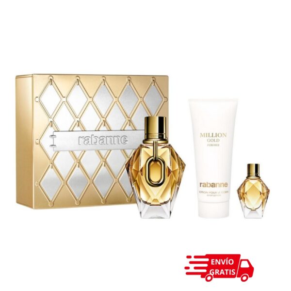 PACO RABANNE MILLION GOLD FOR HER X 90 ML COFRE