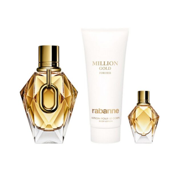 PACO RABANNE MILLION GOLD FOR HER X 90 ML COFRE - Imagen 2