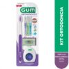 Gum Kit Orthodontic Cepillo + Palillos + Cera + Hilo .