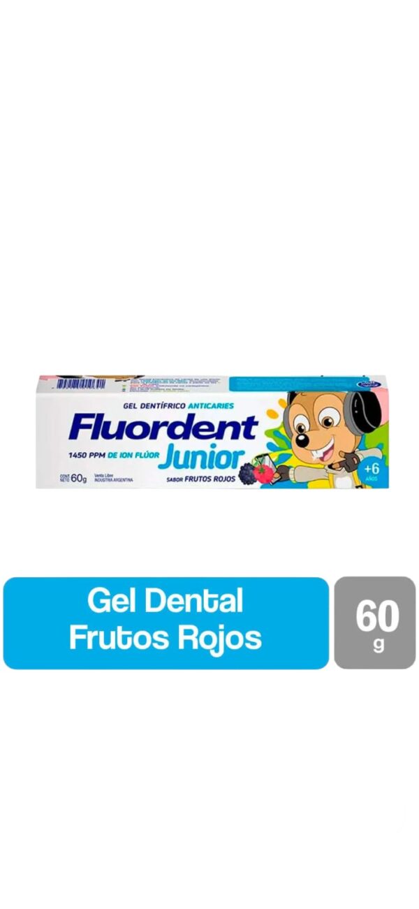 Fluordent Junior Gel Dental X 60 G