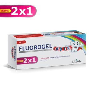 Fluorogel Chiquitos Gel Tutti Fruti 2x1 x60gr
