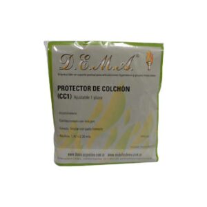DEMA Funda cubre colchón PVC de 1 plaza