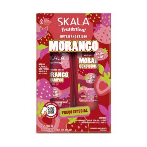 Skala Kit Frutastica Morango (Shampoo + Enjuague) 325 ml