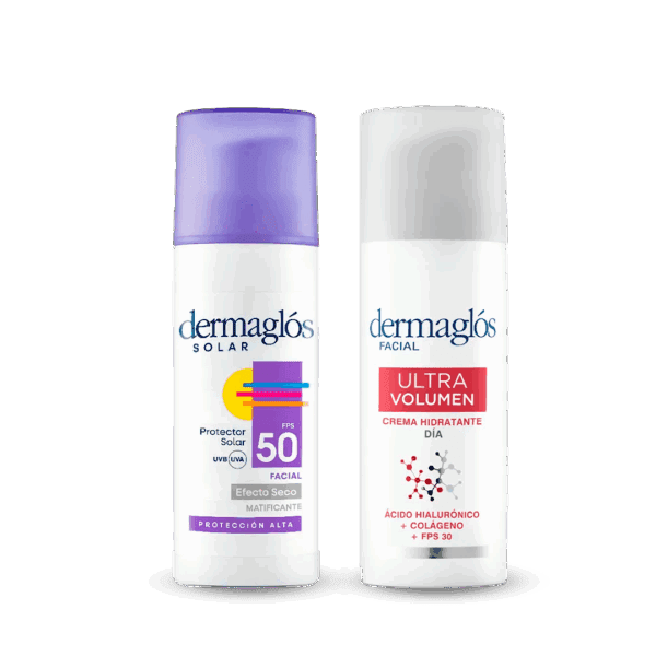 COMBO Dermaglós Protección Solar Ultra Volumen