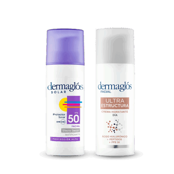 COMBO Dermaglós Protección Solar Ultra Estructura