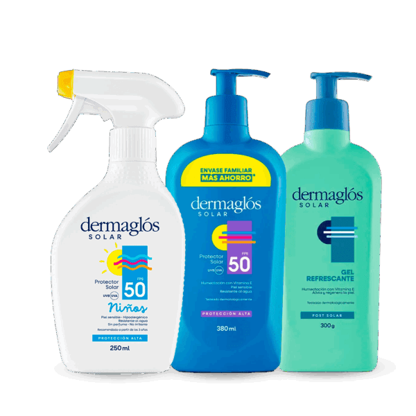 COMBO Dermaglós Cuidado Solar Completo