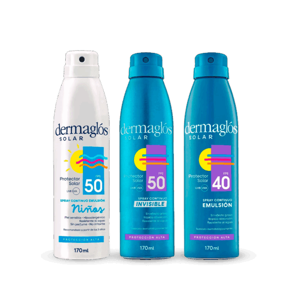 COMBO Dermaglós Completo en Spray Continuo