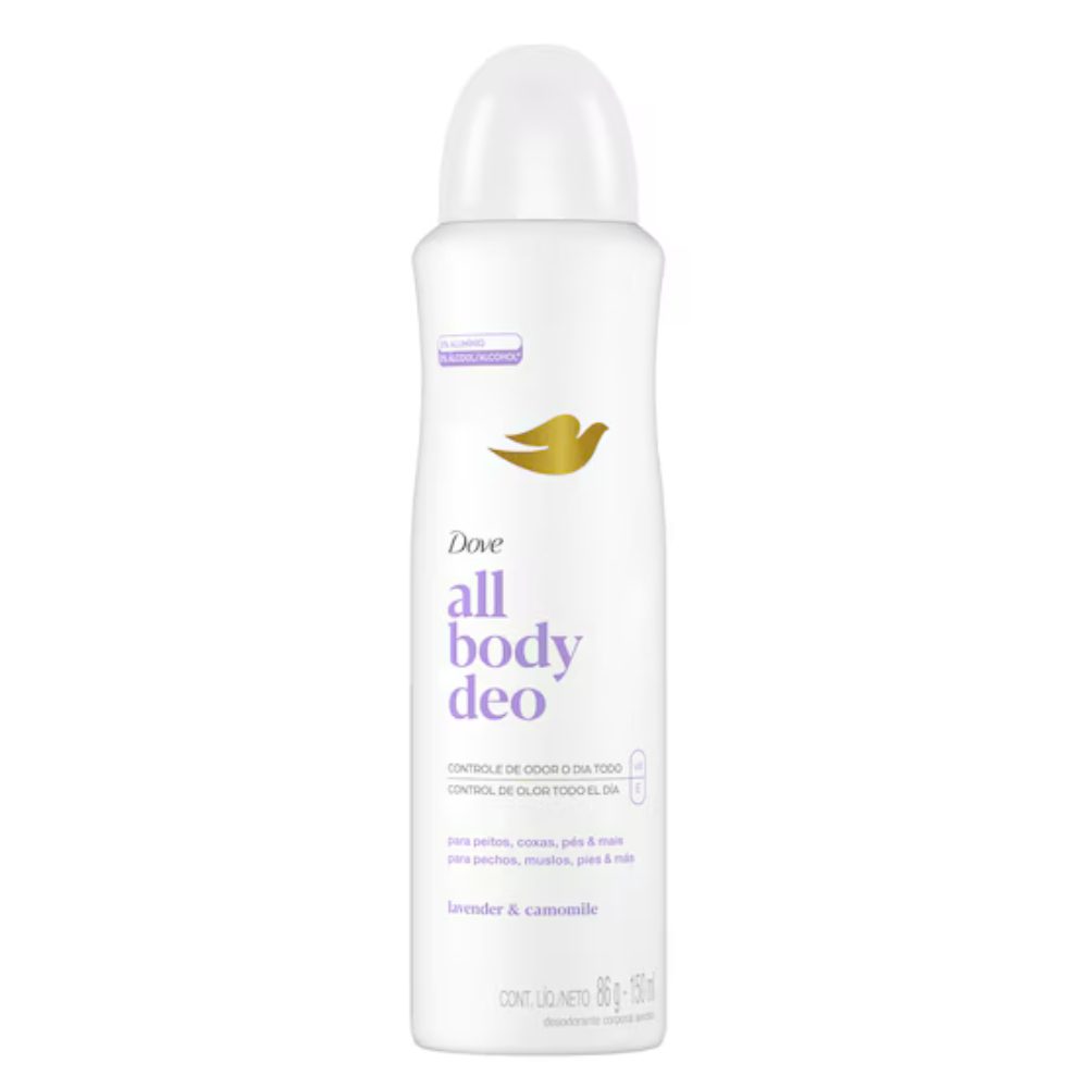 DOVE Desodorante All Body Deo Aerosol Lavender & Camomile